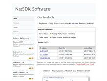 Tablet Screenshot of netsdk.com